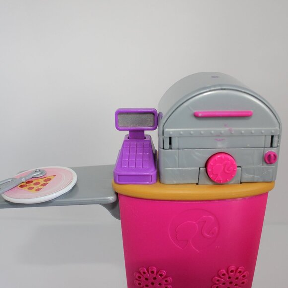 Mattel 2009 Barbie I Can Be A Pizza Chef Counter Accessories Oven 12 piece - Picture 3 of 10